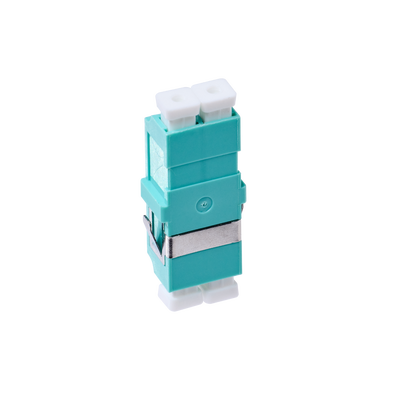 Fibre Optic Through Adaptors OM3 LC Duplex (Pack of 100)