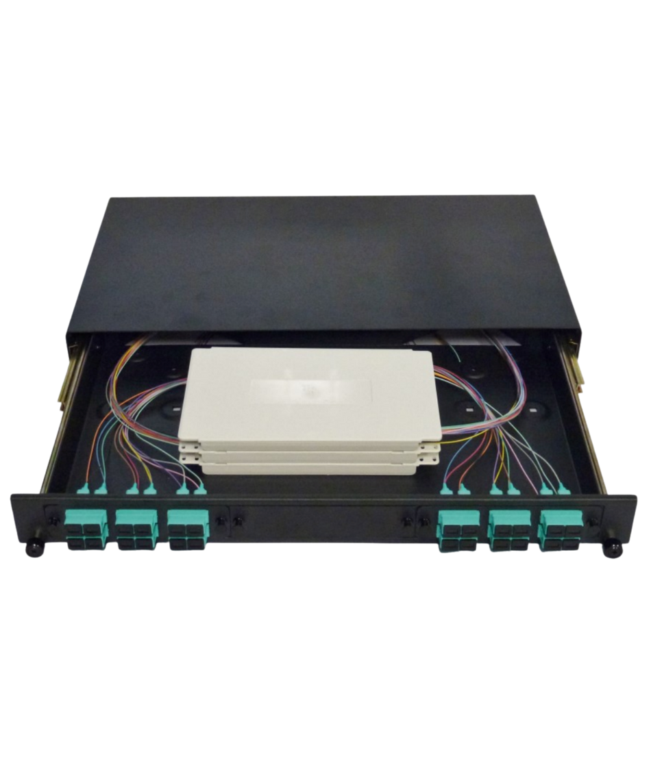 1RU Sliding Fibre Optic Tray