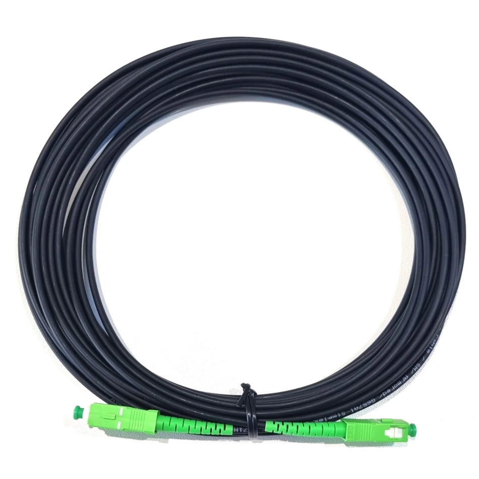 Armoured Fibre Optic Patch Cables for NBN Bundle 2 x 20m & 2 x 30m