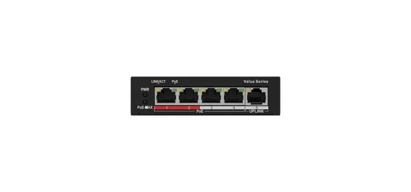 4 Port Fast Ethernet Unmanaged POE Switch