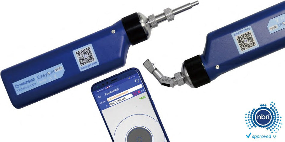 Dimension Tech EasyGet WiFi Wireless Fiber Endface Inspection Kit