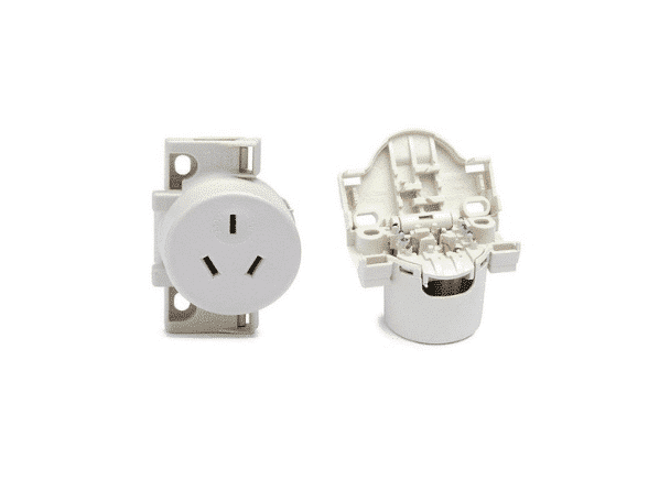 ATEC Surface Socket Plug Base Fast Connect (Pack Of 10)